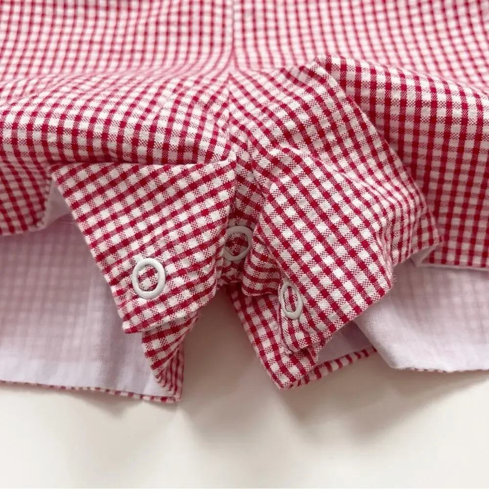 Stellybelly Gingham Baseball Jon Jon